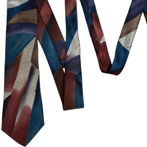 Vintage Bugle Boy colorful tie - Picture 1 of 6